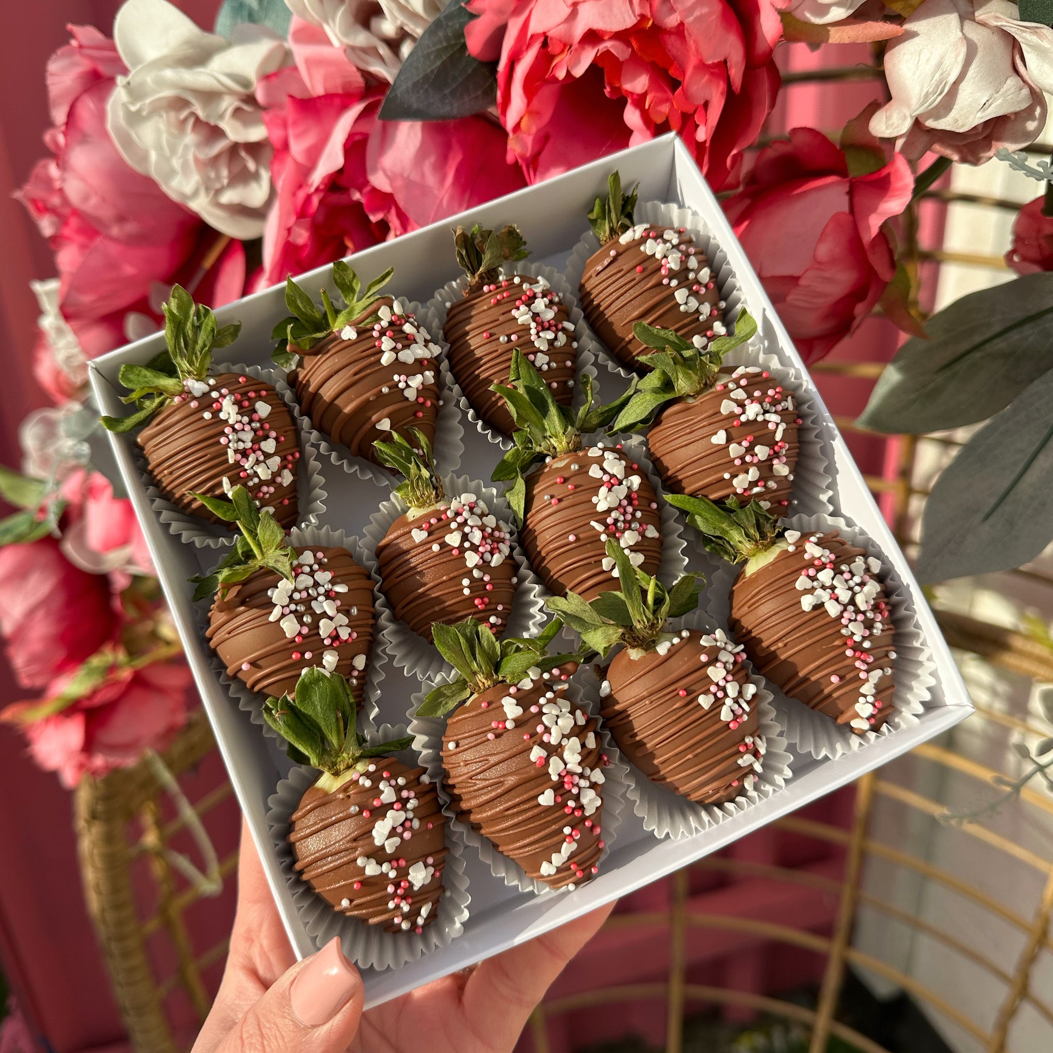 Deliver clearance chocolate strawberries