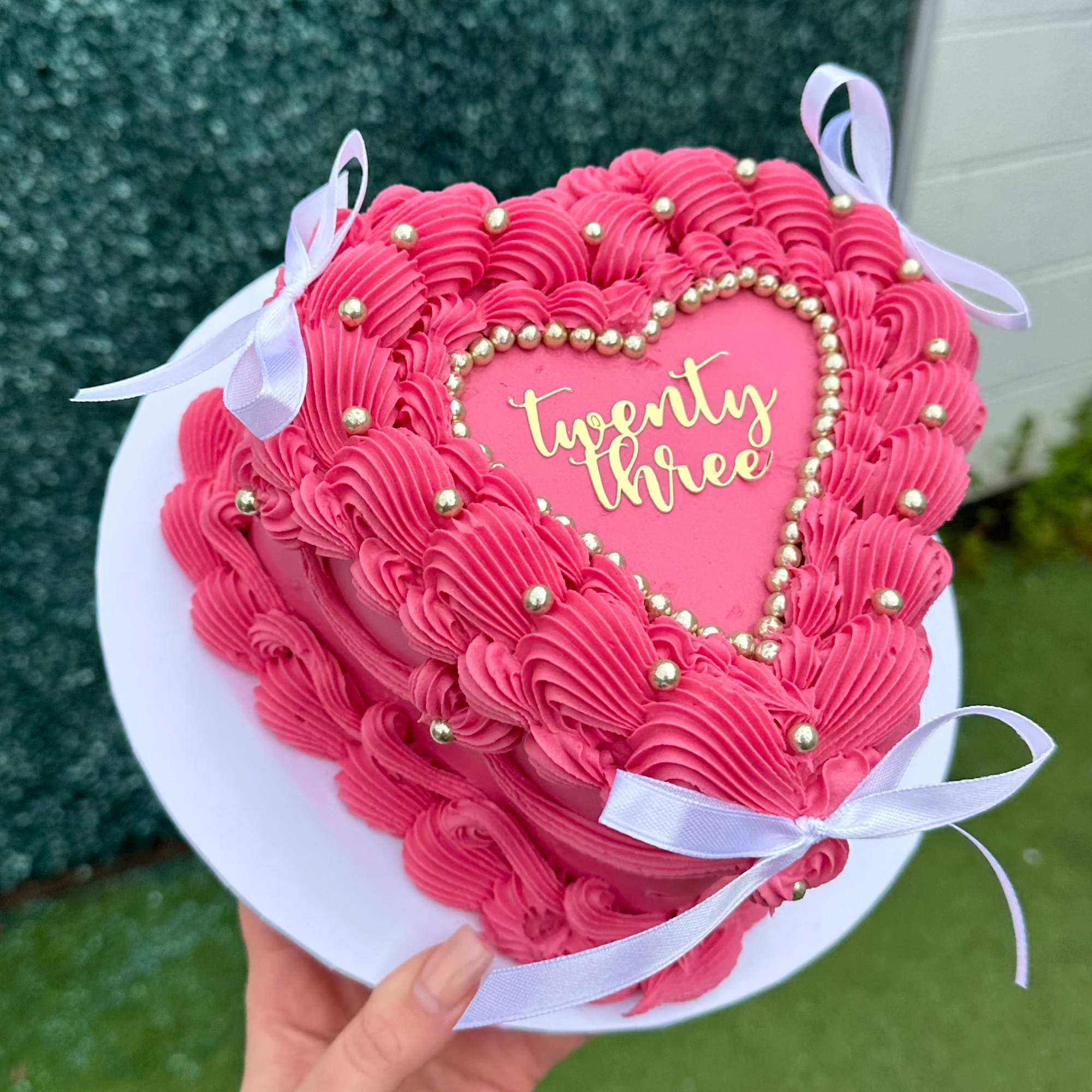 SELINA Heart Cake - 6 inch