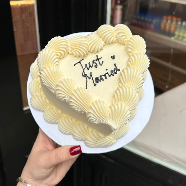 Simple Heart Cake - 5 inch